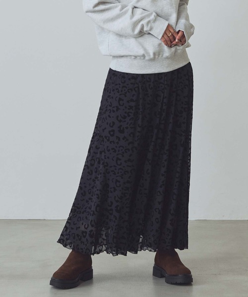 Gready Brilliant（グレディブリリアン）の「フロッキープリントチュールスカート（スカート・レディース・その他/レオパード・FREE）」の19枚目の写真