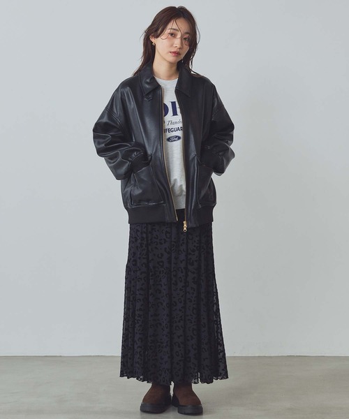 Gready Brilliant（グレディブリリアン）の「フロッキープリントチュールスカート（スカート・レディース・その他/レオパード・FREE）」の22枚目の写真