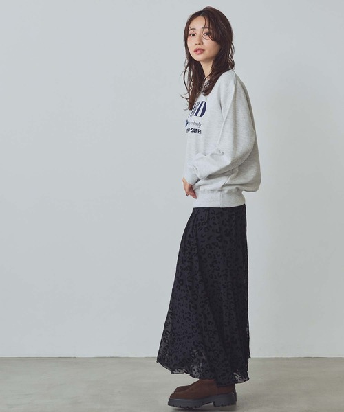 Gready Brilliant（グレディブリリアン）の「フロッキープリントチュールスカート（スカート・レディース・その他/レオパード・FREE）」の13枚目の写真