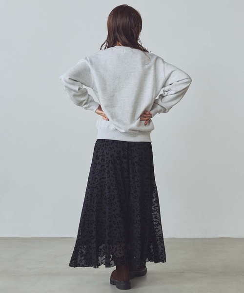 Gready Brilliant（グレディブリリアン）の「フロッキープリントチュールスカート（スカート・レディース・その他/レオパード・FREE）」の14枚目の写真