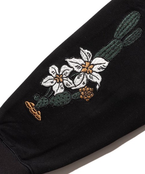 ROARK REVIVAL（ロアークリバイバル）の「ROARK REVIVAL/ロアークリバイバル "F.ROAMING"P/O HOOD SWEAT リラックスシルエット グラフィックデザイン フーディー（パーカー・メンズ・ブラック・L/XL/M）」の5枚目の写真