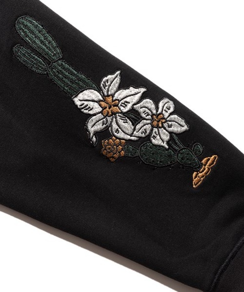 ROARK REVIVAL（ロアークリバイバル）の「ROARK REVIVAL/ロアークリバイバル "F.ROAMING"P/O HOOD SWEAT リラックスシルエット グラフィックデザイン フーディー（パーカー・メンズ・ブラック・L/XL/M）」の6枚目の写真