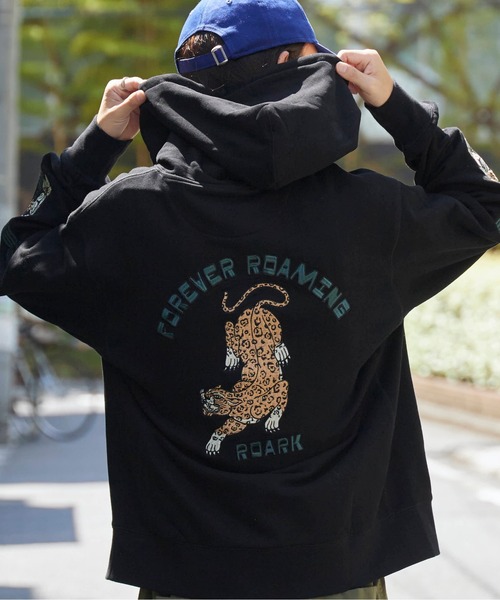 ROARK REVIVAL/ロアークリバイバル 'F.ROAMING'P/O HOOD SWEAT