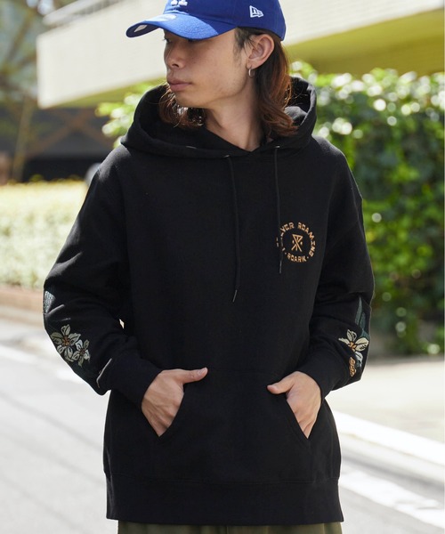 ROARK REVIVAL（ロアークリバイバル）の「ROARK REVIVAL/ロアークリバイバル "F.ROAMING"P/O HOOD SWEAT リラックスシルエット グラフィックデザイン フーディー（パーカー・メンズ・ブラック・L/XL/M）」の16枚目の写真