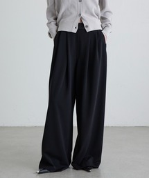 Lui's | ポンチ2タックワイドパンツ(スラックス)