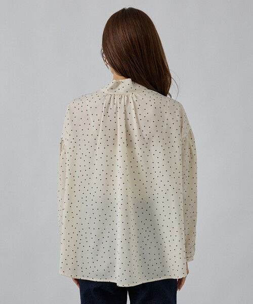 abahouse mavie（アバハウスマヴィ）の「ボウタイ2WAYブラウス（シャツ/ブラウス・レディース・ブラック/アイボリー/ホワイト・フリー）」の22枚目の写真