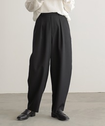 for/c | [セットアップ対応]タックカーブパンツ【サスティナブル】(その他パンツ)