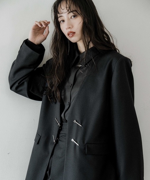 KANAGUノーカラージャケット(HARE)（ノーカラージャケット）｜HARE