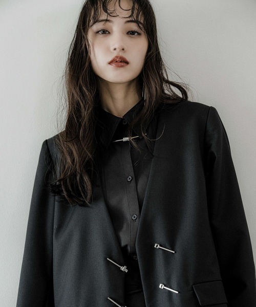 KANAGUノーカラージャケット(HARE)（ノーカラージャケット）｜HARE