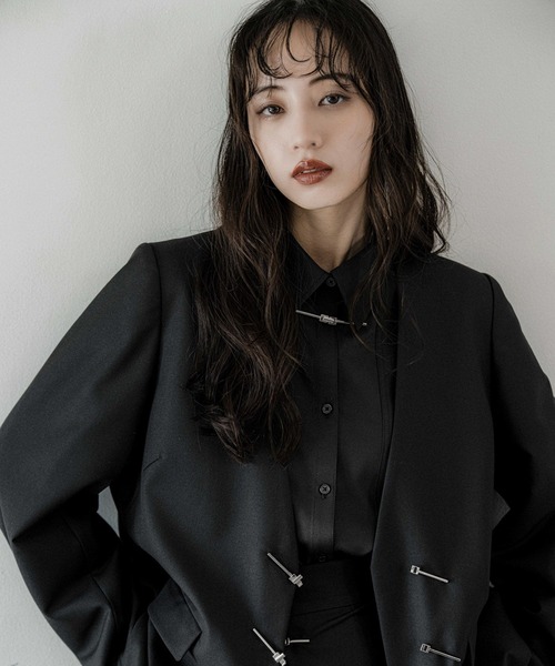 KANAGUノーカラージャケット(HARE)（ノーカラージャケット）｜HARE