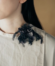 m.soeur | オンシジウムのコサージュ(ブローチ/コサージュ)