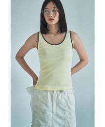 marjour（マージュール）の「LAYERED PIPING TANKTOP（タンクトップ・レディース）」