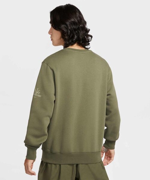 17日まで！BRIEFING クルーネック スウェット カーキ スラブ裏毛ボールケミカルクルーネックスウェット | ジョンブル公式