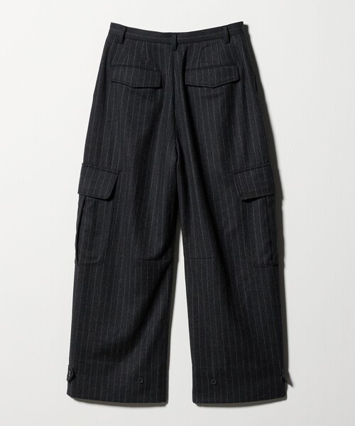 6（ロク）の「＜6(ROKU)＞W カーゴパンツ（カーゴパンツ・レディース・ダークグレー/オリーブ・38/32/34/36）」の7枚目の写真