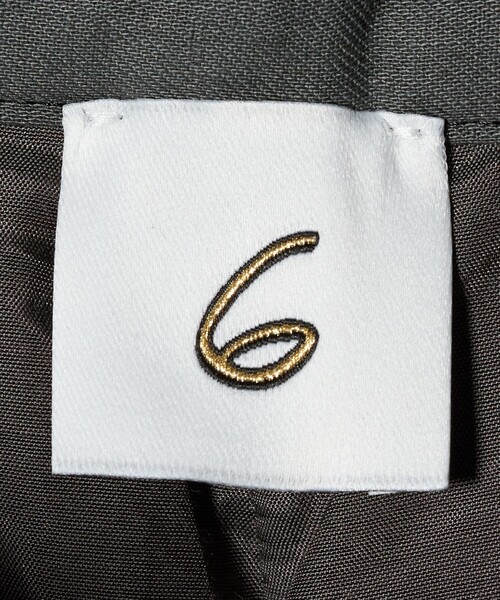 6（ロク）の「＜6(ROKU)＞W カーゴパンツ（カーゴパンツ・レディース・ダークグレー/オリーブ・38/32/34/36）」の22枚目の写真