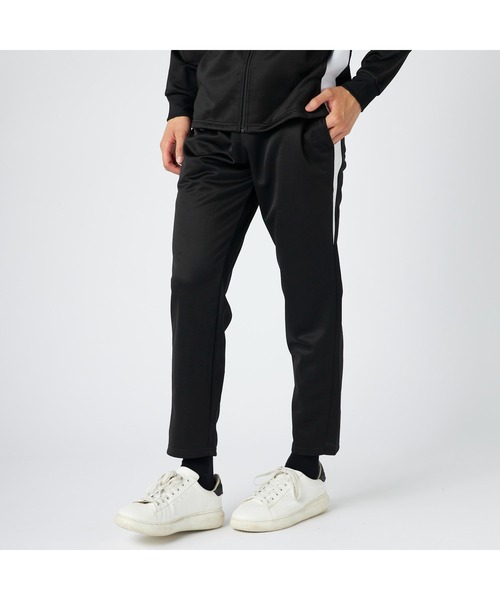 Kappa(カッパ)の「Kappa カッパ ブランド ワンポイント ロゴ 裏起毛 ブリスタージャージ トラックパンツ(その他パンツ・メンズ・ネイビー/ブラック・M/LL/L)」の4枚目の写真