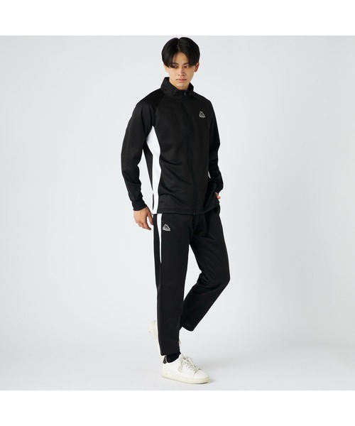 Kappa(カッパ)の「Kappa カッパ ブランド ワンポイント ロゴ 裏起毛 ブリスタージャージ トラックパンツ(その他パンツ・メンズ・ネイビー/ブラック・M/LL/L)」の11枚目の写真