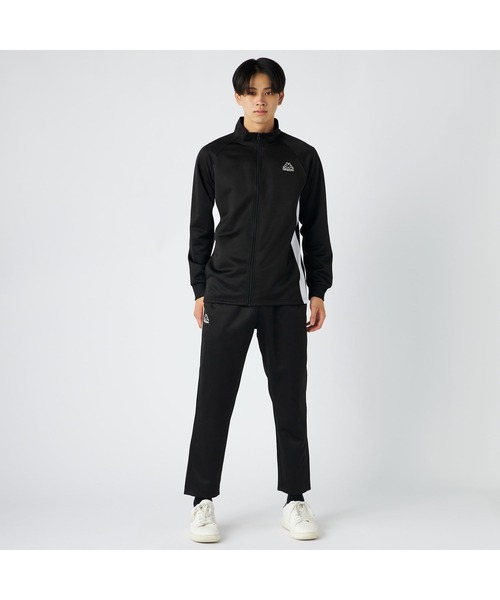 Kappa(カッパ)の「Kappa カッパ ブランド ワンポイント ロゴ 裏起毛 ブリスタージャージ トラックパンツ(その他パンツ・メンズ・ネイビー/ブラック・M/LL/L)」の9枚目の写真