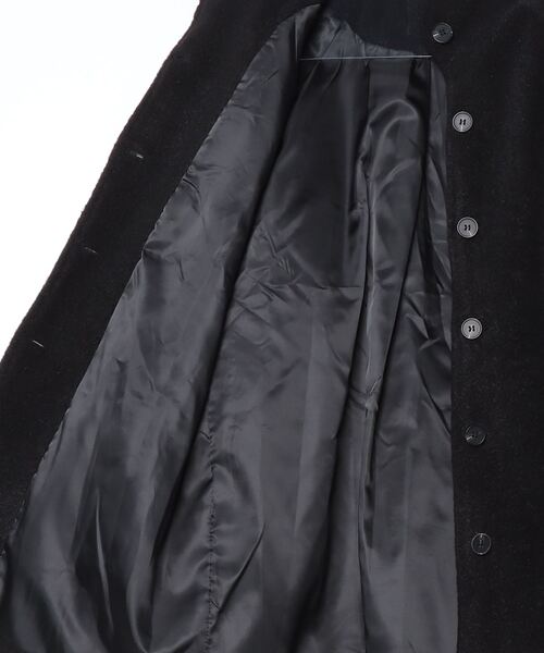 FREE STYLISTS(フリー スタイリスト)の「YUGA_YGMC Lapel single-breasted wool-look coat(その他アウター・レディース・ブラウン/ブラック・FREE)」の14枚目の写真