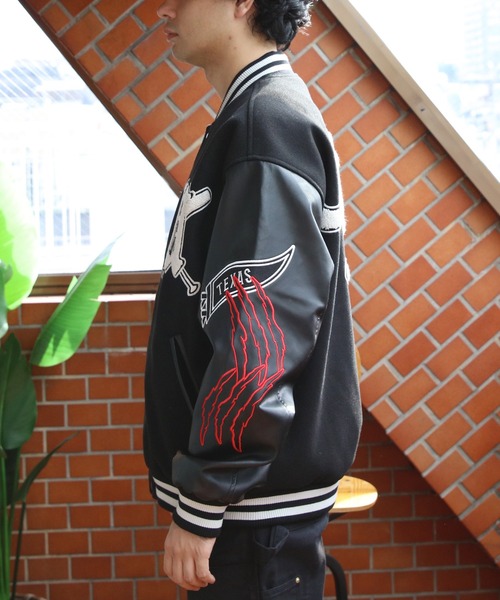 Beautiful Harmony(ビューティフルハーモニー)の「Claw marksスタジャン(スタジャン・メンズ・ネイビー/ブラック/イエロー・MEDIUM/X-LARGE/LARGE)」の20枚目の写真