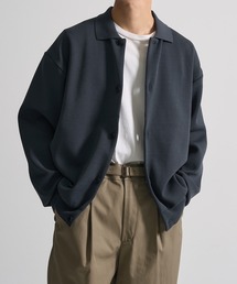 【CITY TOKYO/シティートーキョー】Joint knit ポロカーディガン