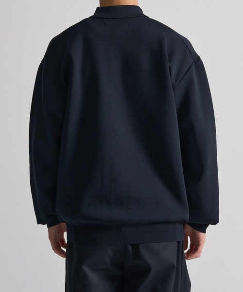 CITY TOKYO（シティトウキョウ）の「【CITY TOKYO/シティートーキョー】Joint knit ポロカーディガン（カーディガン/ボレロ・メンズ・ネイビー/ライトブルーグレー・1/2）」の16枚目の写真