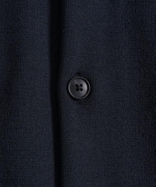 CITY TOKYO（シティトウキョウ）の「【CITY TOKYO/シティートーキョー】Joint knit ポロカーディガン（カーディガン/ボレロ・メンズ・ネイビー/ライトブルーグレー・1/2）」の22枚目の写真