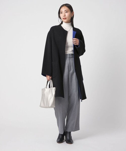 セール】リバーシブル Aラインコート ＜A DAY IN THE LIFE＞（ノー