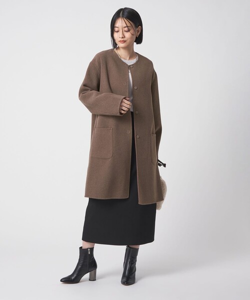 セール】リバーシブル Aラインコート ＜A DAY IN THE LIFE＞（ノー