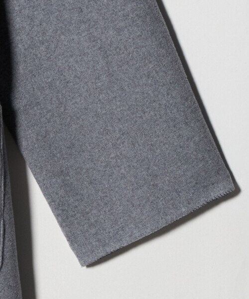 A DAY IN THE LIFE UNITED ARROWS(アデイインザライフユナイテッドアローズ)の「リバーシブル Aラインコート <A DAY IN THE LIFE>(ノーカラーコート・レディース・モカ/ネイビー/ブラック/ライトグレー・FREE)」の20枚目の写真
