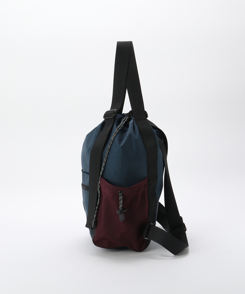 OUTDOOR PRODUCTS（アウトドアプロダクツ）の「OUTDOOR PRODUCTS ex BACKPACK TOTE（ショルダーバッグ・レディース・ブラック/ネイビー・FREE）」の7枚目の写真