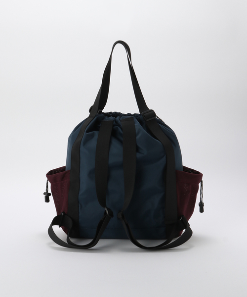 OUTDOOR PRODUCTS（アウトドアプロダクツ）の「OUTDOOR PRODUCTS ex BACKPACK TOTE（ショルダーバッグ・レディース・ブラック/ネイビー・FREE）」の8枚目の写真