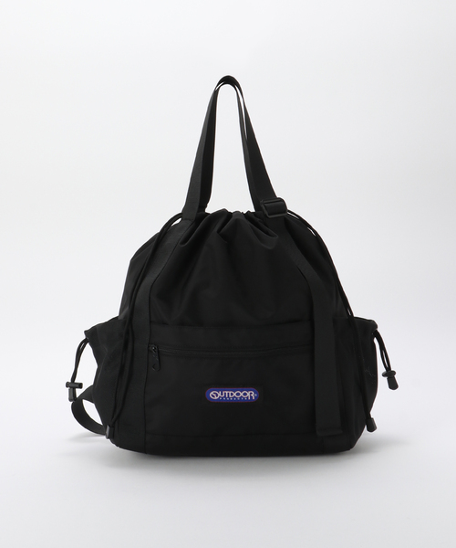 OUTDOOR PRODUCTS（アウトドアプロダクツ）の「OUTDOOR PRODUCTS ex BACKPACK TOTE（ショルダーバッグ・レディース・ブラック/ネイビー・FREE）」の17枚目の写真