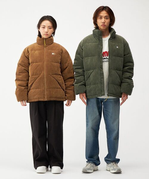 セール】コーデュロイパッファーエクストリームジャケット（ダウン