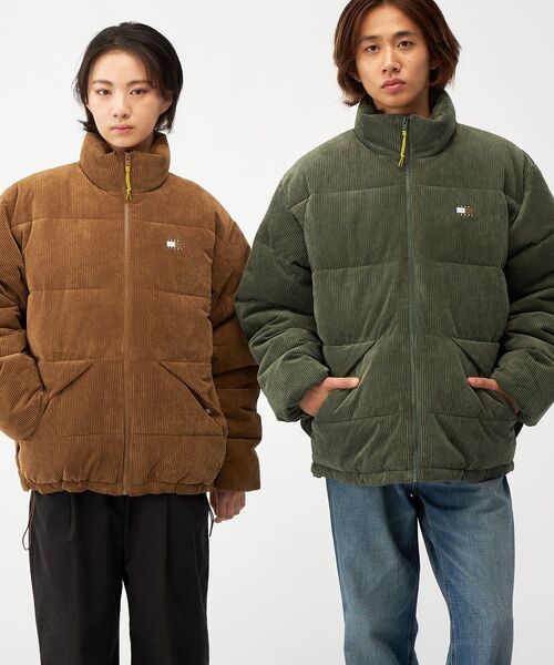 セール】コーデュロイパッファーエクストリームジャケット（ダウン