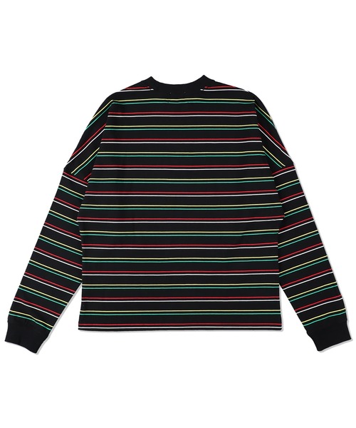 WIND AND SEA(ウィンダンシー)の「ARNOLD PALMER x WDS L/S Multi Border Tee(Tシャツ/カットソー・メンズ・グリーン/ブラック・L/XL)」の9枚目の写真