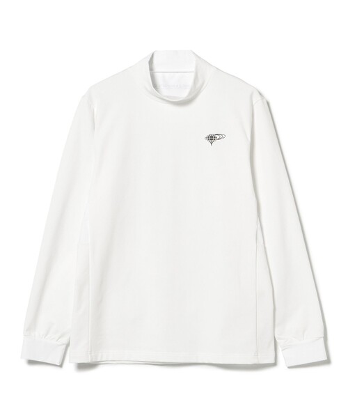 BEAMS GOLF(ビームスゴルフ)の「〈MEN〉ORANGE LABEL / ストレッチ 裏起毛 モックネックシャツ(Tシャツ/カットソー・メンズ・チャコールグレー/ブラック/ホワイト・S/M/L/XL)」の1枚目の写真