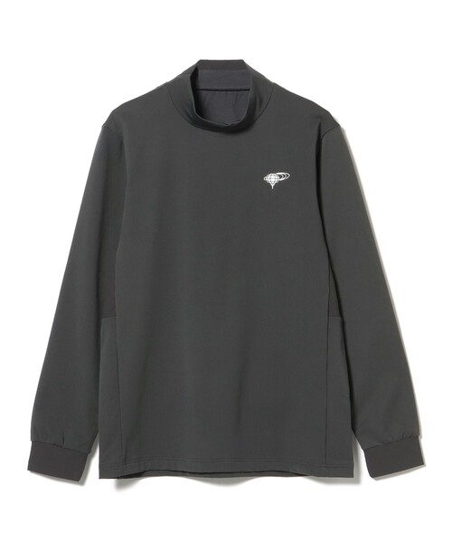 BEAMS GOLF(ビームスゴルフ)の「〈MEN〉ORANGE LABEL / ストレッチ 裏起毛 モックネックシャツ(Tシャツ/カットソー・メンズ・チャコールグレー/ブラック/ホワイト・S/M/L/XL)」の7枚目の写真