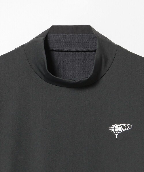 BEAMS GOLF(ビームスゴルフ)の「〈MEN〉ORANGE LABEL / ストレッチ 裏起毛 モックネックシャツ(Tシャツ/カットソー・メンズ・チャコールグレー/ブラック/ホワイト・S/M/L/XL)」の8枚目の写真