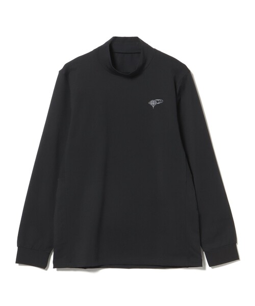 BEAMS GOLF(ビームスゴルフ)の「〈MEN〉ORANGE LABEL / ストレッチ 裏起毛 モックネックシャツ(Tシャツ/カットソー・メンズ・チャコールグレー/ブラック/ホワイト・S/M/L/XL)」の12枚目の写真