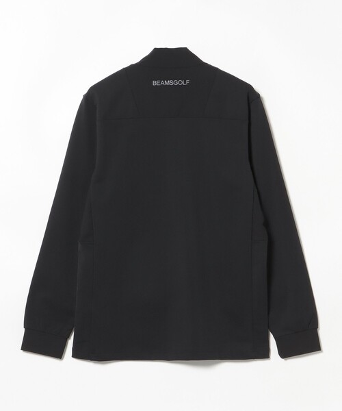 BEAMS GOLF(ビームスゴルフ)の「〈MEN〉ORANGE LABEL / ストレッチ 裏起毛 モックネックシャツ(Tシャツ/カットソー・メンズ・チャコールグレー/ブラック/ホワイト・S/M/L/XL)」の13枚目の写真