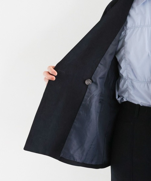 RAGEBLUE（レイジブルー）の「細コールテーラードジャケット/セットアップ対応（テーラードジャケット・レディース・ネイビー/グリーン・FREE）」の22枚目の写真