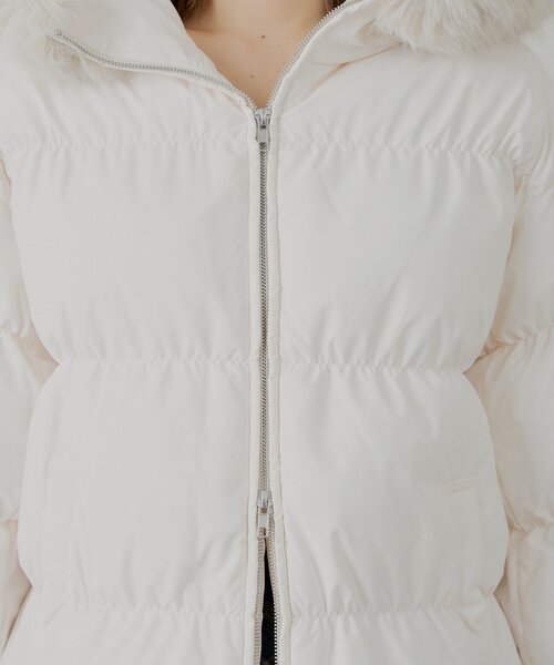 新色追加】ファー取り外しミドルルーズ中綿ブルゾン（その他アウター