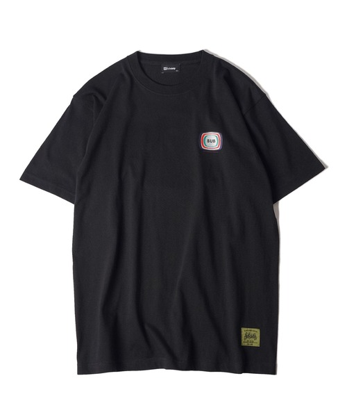 Subciety(サブサエティ)の「Broadcasting tee(Tシャツ/カットソー・メンズ・ブラック/オレンジ/ホワイト・SMALL/MEDIUM/LARGE/X-LARGE/XX-LARGE)」の5枚目の写真