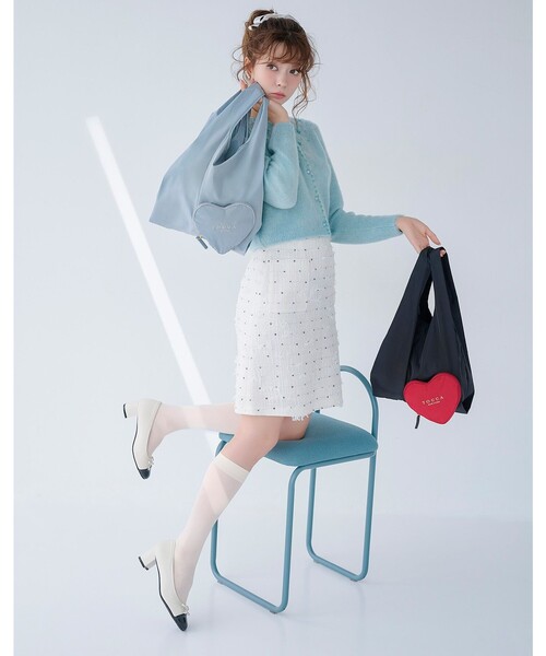 TOCCA（トッカ）の「TINY RIBBON RAIN PUMPS レインパンプス（パンプス・レディース・アイボリー系/ベージュ系/ブラック系・35/36/37/38/39）」の16枚目の写真