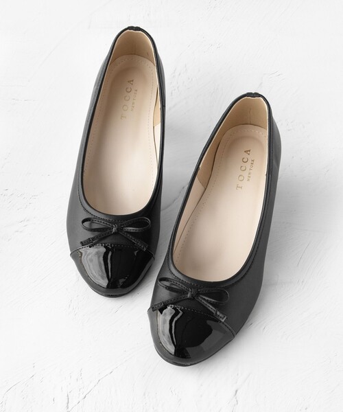TOCCA（トッカ）の「TINY RIBBON RAIN PUMPS レインパンプス（パンプス・レディース・アイボリー系/ベージュ系/ブラック系・35/36/37/38/39）」の22枚目の写真