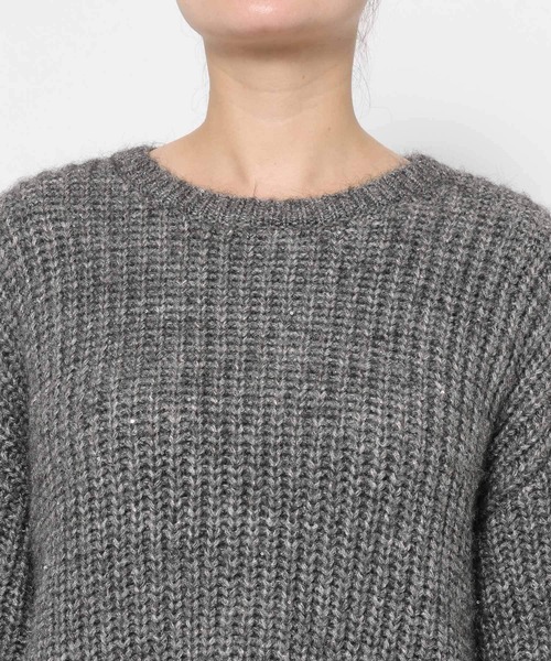 LOWRYS FARM（ローリーズファーム）の「スパンコールニットプルオーバーＬＳ　600406（ニット/セーター・レディース・ベージュ/ライトグレー/チャコールグレー/ブルー・FREE）」の21枚目の写真