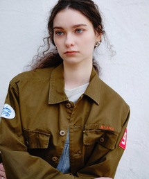MILKFED. | PATCHED UTILITY SHIRT(シャツ/ブラウス)