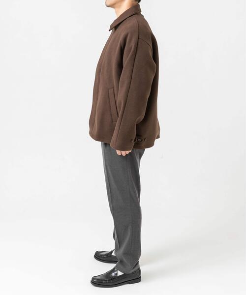 URBAN RESEARCH ROSSO MEN(アーバンリサーチロッソメン)の「『XLサイズあり』light meltonブルゾン(ブルゾン・メンズ・ブラック/チャコールグレー/ネイビー/ブラウン・LARGE/X-LARGE/MEDIUM)」の18枚目の写真