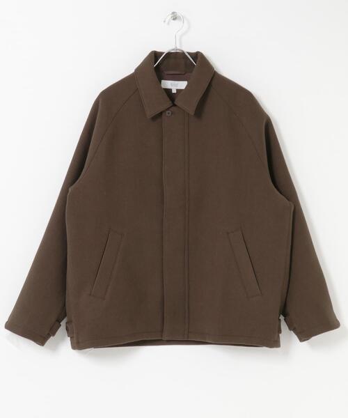 URBAN RESEARCH ROSSO MEN(アーバンリサーチロッソメン)の「『XLサイズあり』light meltonブルゾン(ブルゾン・メンズ・ブラック/チャコールグレー/ネイビー/ブラウン・LARGE/X-LARGE/MEDIUM)」の20枚目の写真